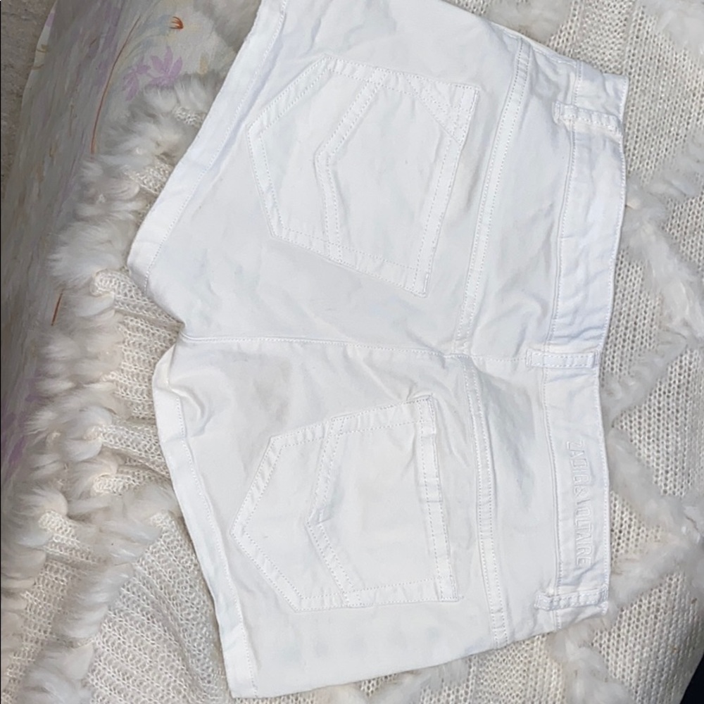 zadig and voltaire white star jean shorts - Picture 2 of 3